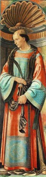 Domenico Ghirlandaio Painting - St Stephen Renaissance Florence Domenico Ghirlandaio